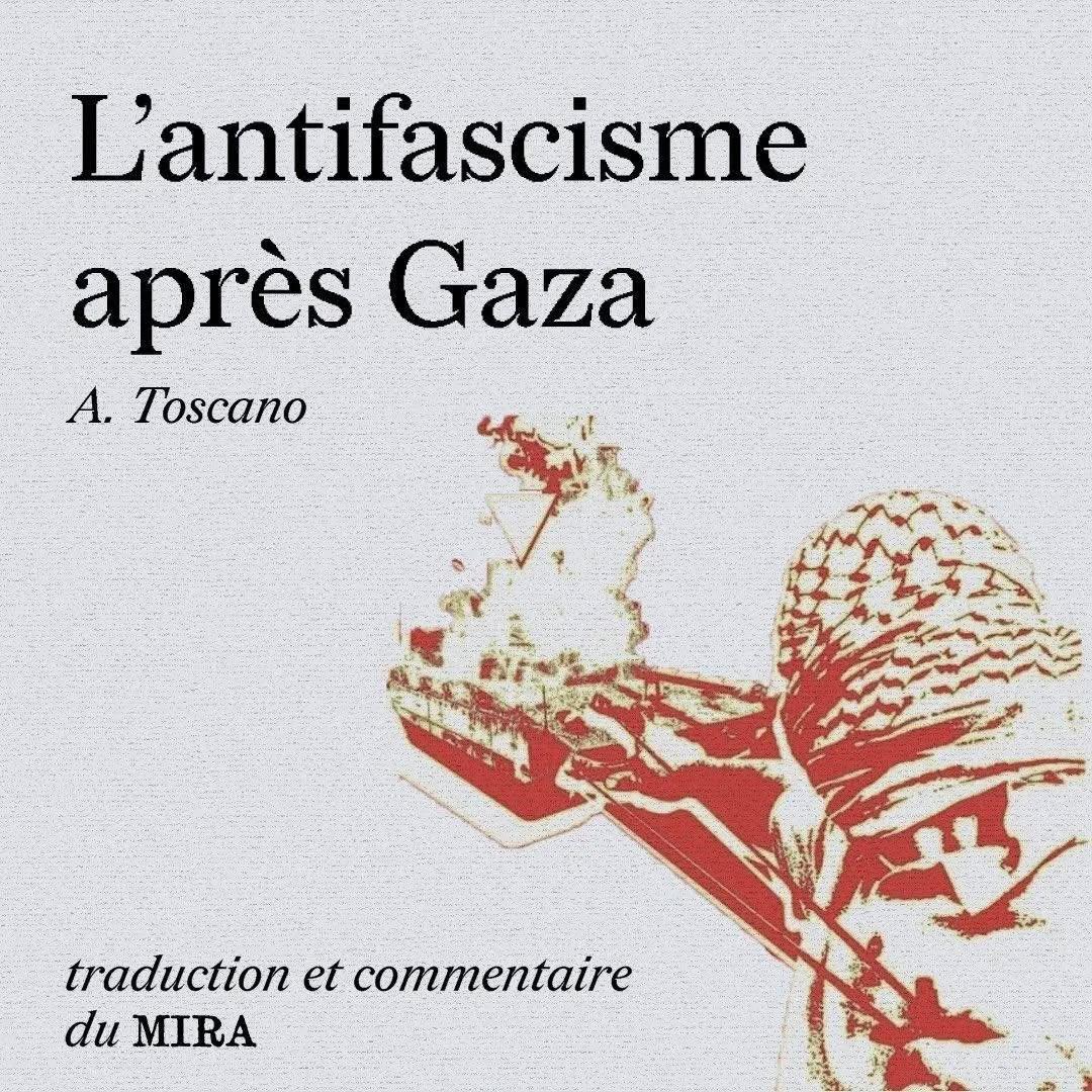 L’antifascisme après Gaza, d’Alberto Toscano